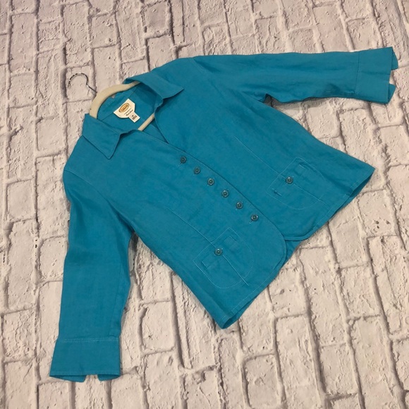 Talbots Irish Linen Jacket - Picture 2 of 5